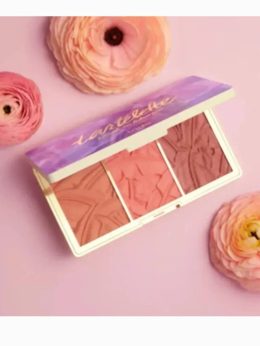 New Tarte Tartelette Blush in Bloom Amazonian Clay Cheek Palette